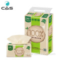 Soft Pack Natural Wood Unbleached Tissue Paper